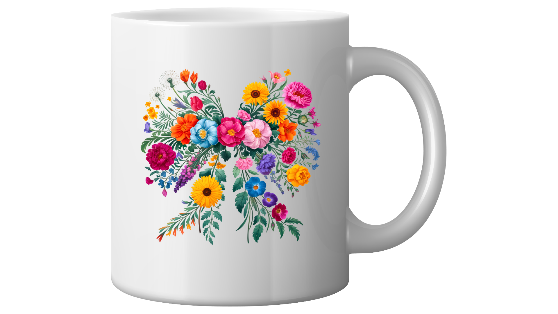 Floral Butterfly Mug
