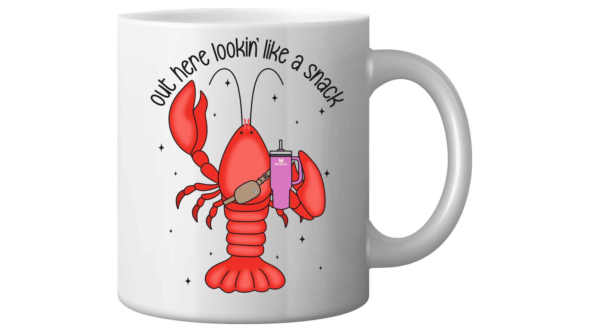 Lookin' Like a Snack Crawfish Mug
