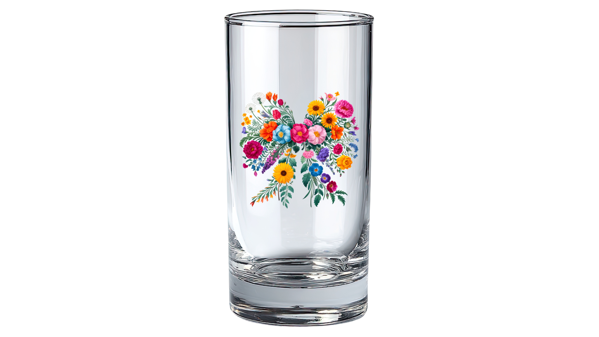 Floral Butterfly Shot Glass