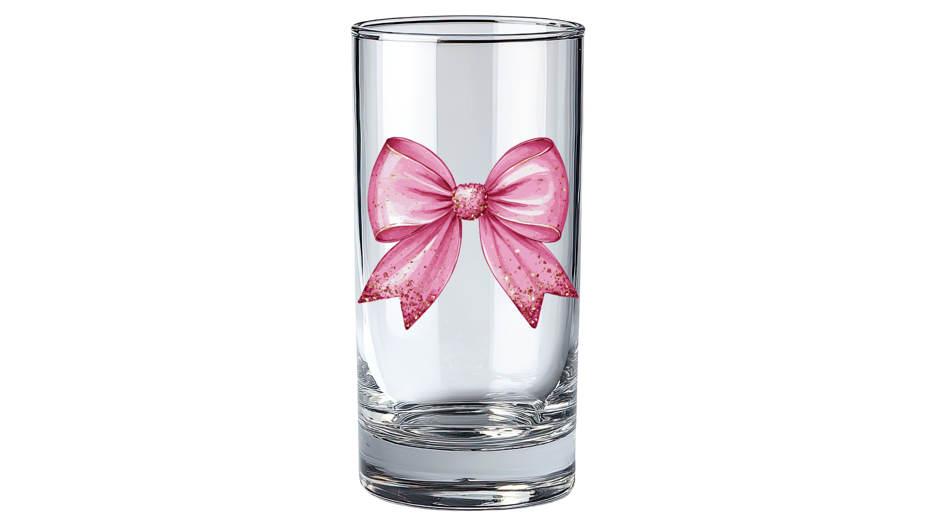 Pink Bow Shot Glass